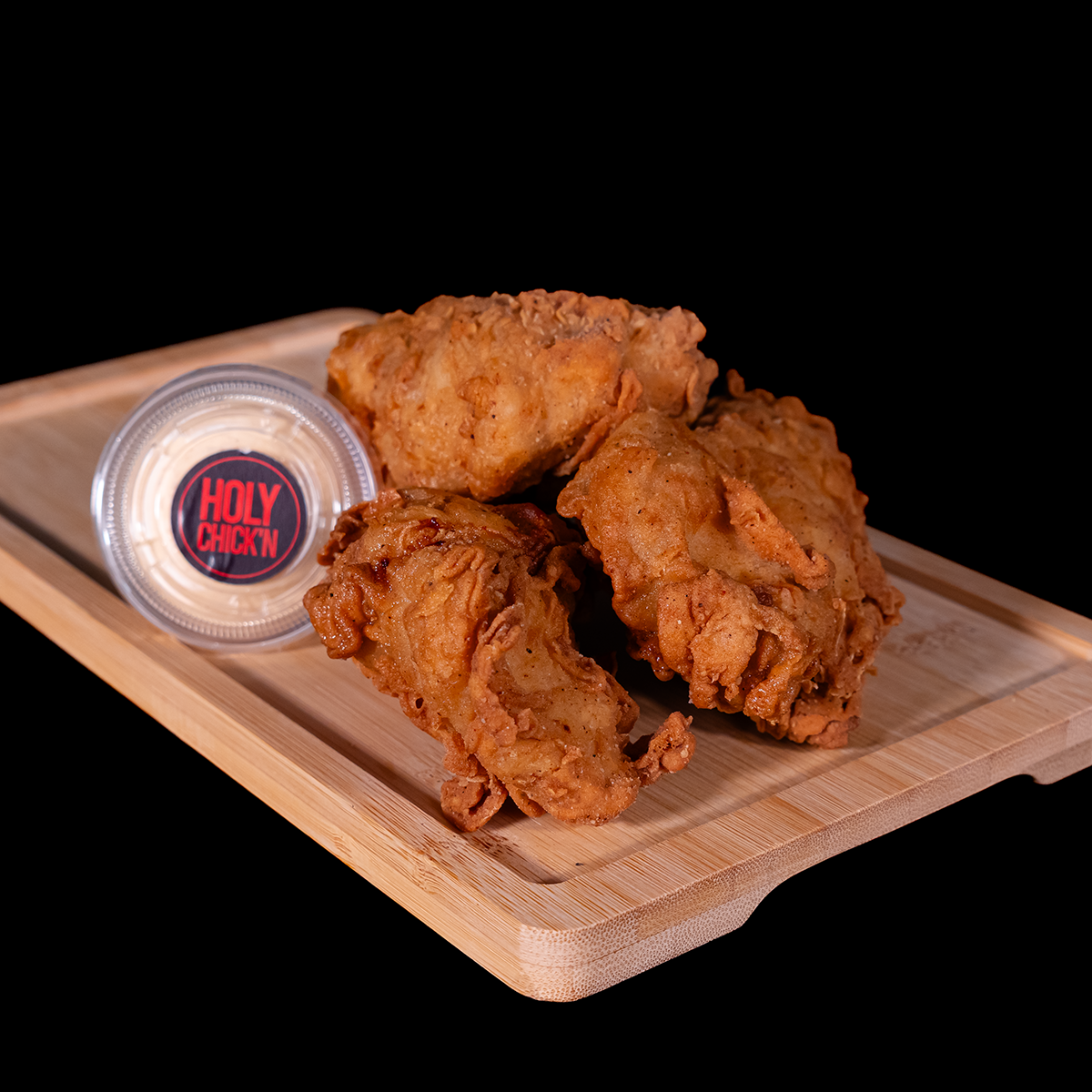 Holy Pieces (3 uds) - Piezas de Pollo Frito Crujiente Estilo Americano